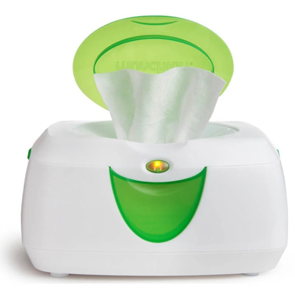 White and Green Wipe Warmer
